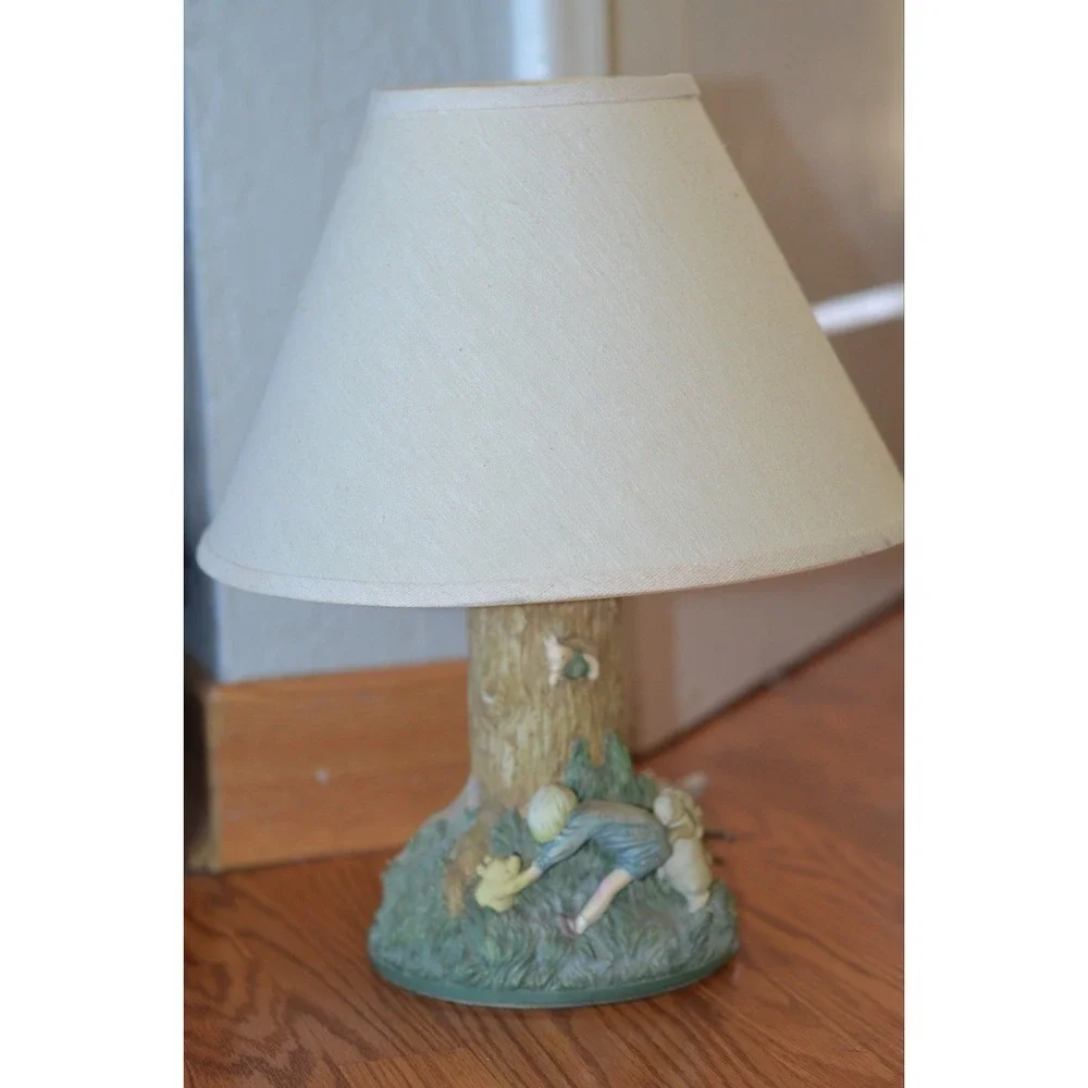 Lamp Pooh Stuck in Hole Christopher Robin Rabbits Roo Disney Co Charpente 16x10